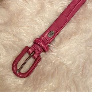 Lauren Ralph Lauren Pink Leather Belt